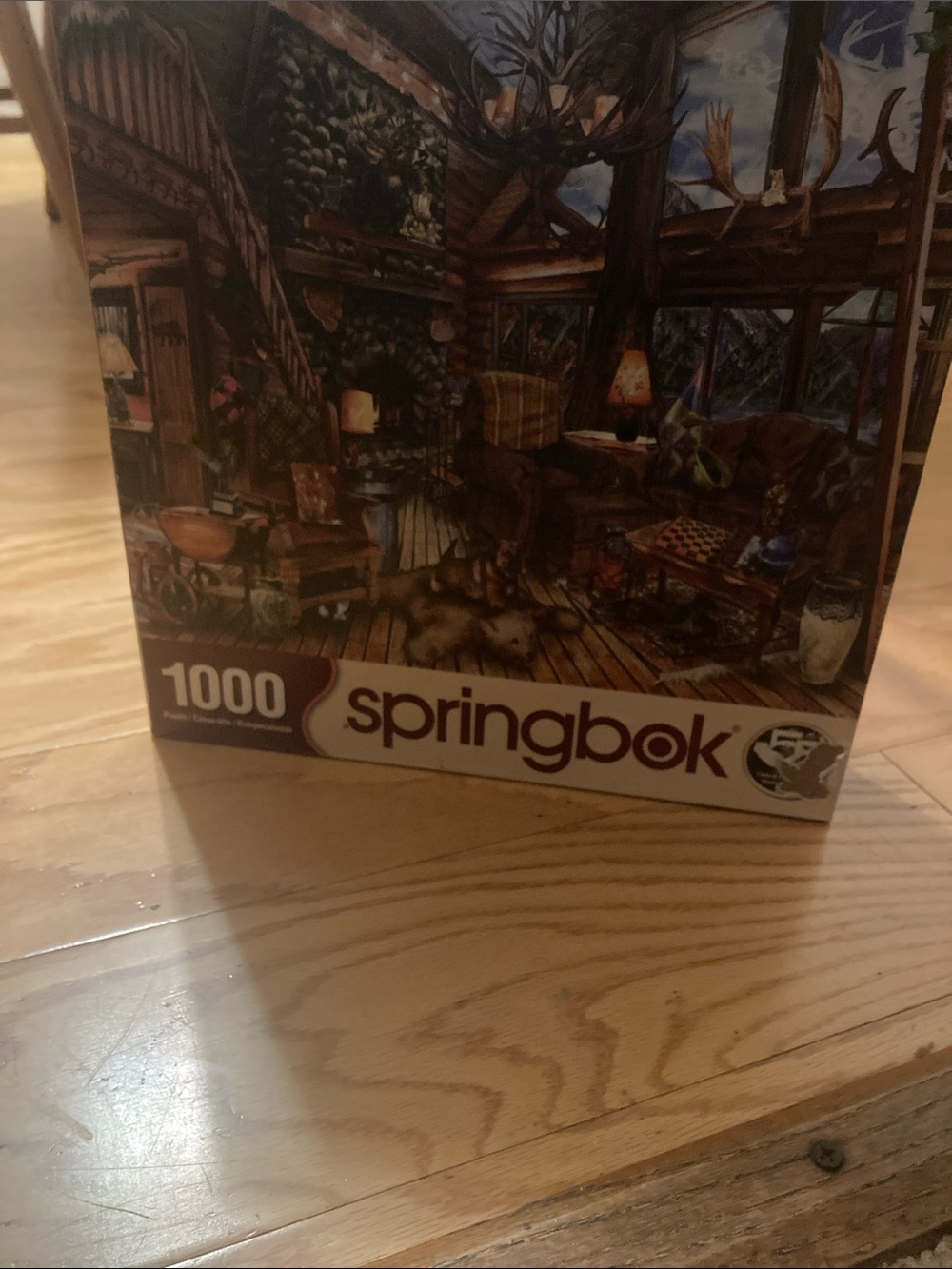 Springbok puzzle the hunting lodge 1000 piece